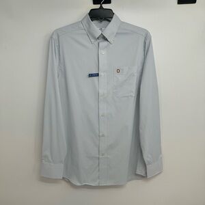 NWT Southern Tide Intercoastal Shirt Men’s S Gray Check Stretch Ohio Logo $145